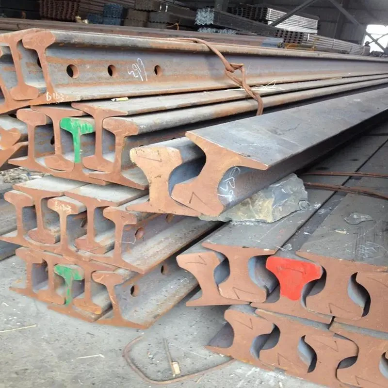 Quality and Quantity 55q 50q Q235 Machine Steel Rails Complete in Specifications Light Rail Railway Track