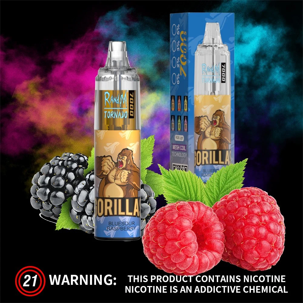 VAPE recargable E desechable E cigarrillos Puffs Fumot Randm Tornado 7000 Puff VAPE Alibaba Mayoreo