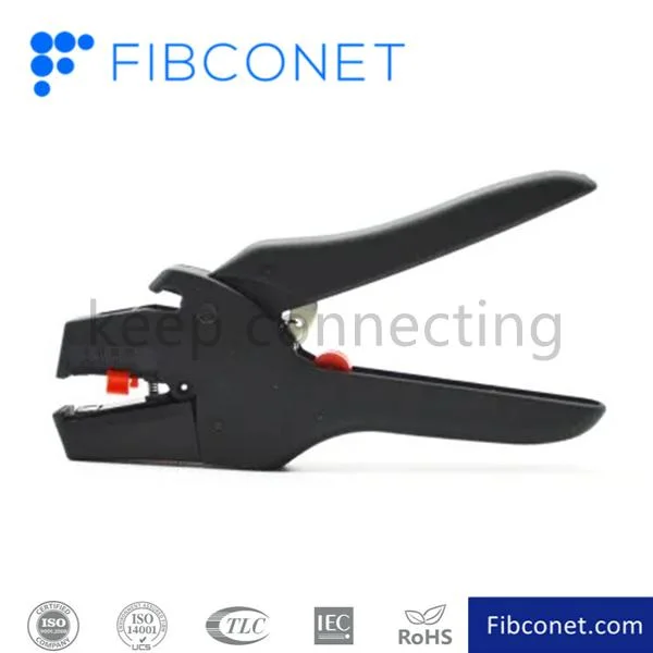 FTTH Tool Hand Tools Portable Wire Stripper Cable Stripping Crimping Cutter