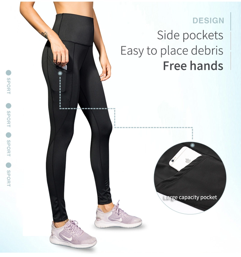 El Yoga Legging prendas de vestir para mujer Fitness Sport pantalones de cintura alta