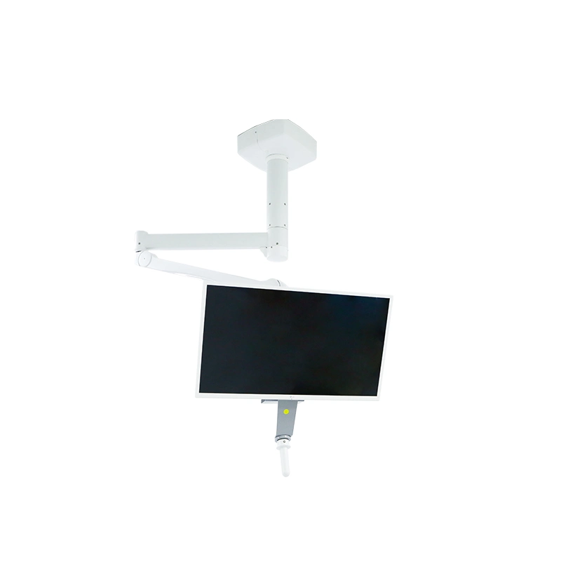 Single Monitor Hanging System Mechanical Ceiling Suspension