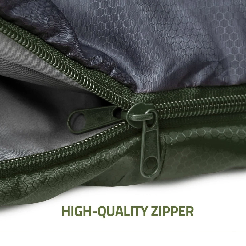 Outdoor Sleeping Bag Camping 190t Polyester Cotton Filling Waterproof Sleeping Bag