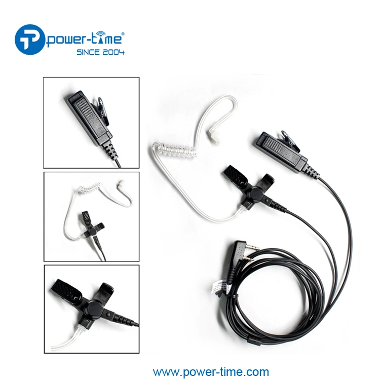 Earpiece with Nylon Acoustic Tube for Kinds of Walkie Talkies