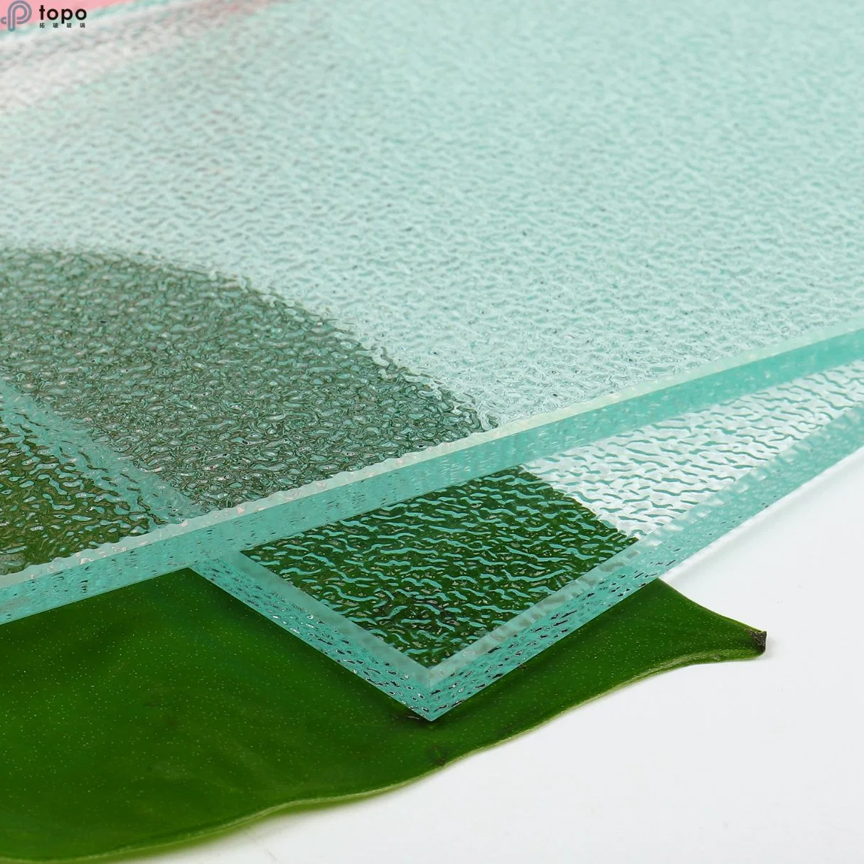 3mm 4mm 5mm 6mm Clear Nashiji Patterned Figured Embossed Glass (CP-TP)