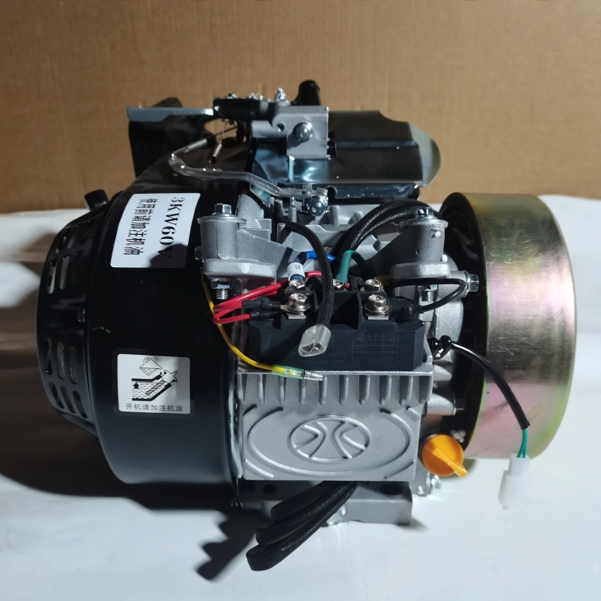 Triciclo pequeno Mini 8kw 5kw 3kw motor eléctrico CC Extensor de alcance de 60 V 72 V.