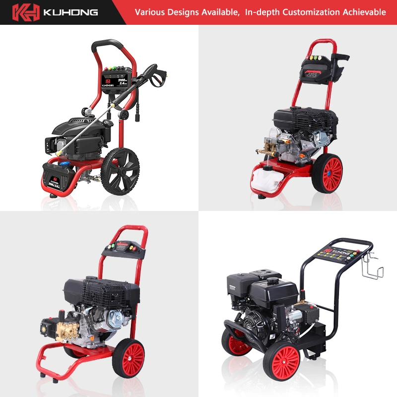 Бензиновый двигатель Kuhong 7HP 3000 фунтов/кв. дюйм с высоким коммерческим давлением Машина для мойки автомобилей