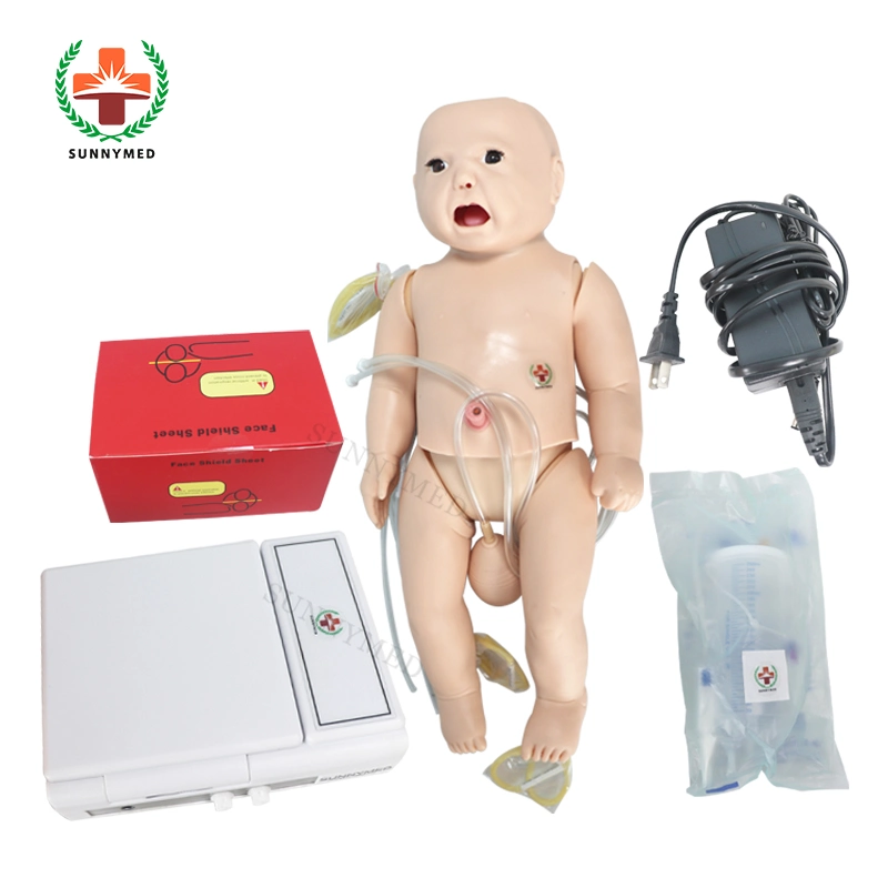 Sy-N060 Medical Advanced Full Functional Neonatal Nursing and CPR Manikin for Training