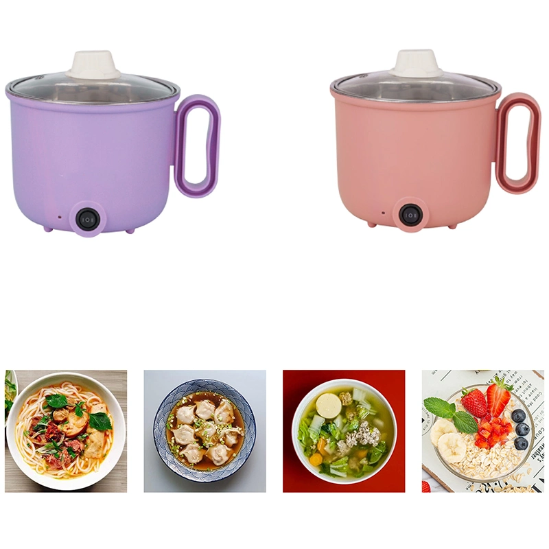 El hogar Utensilios de Cocina Cocina bebé Arrocera Mini Multicooker Pot 1.2L No Stick Olla