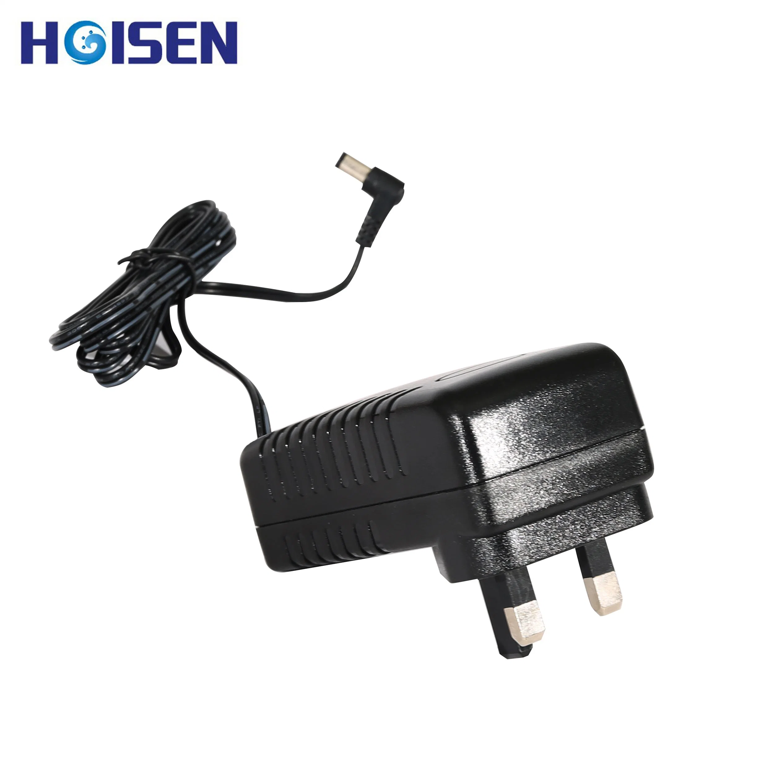 12V 500mA Adaptor Power Supply with UK Plug EMC/Ce/UL/RoHS Certification