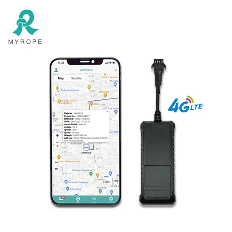 4G LTE GPS Positionierung Fahrzeugflotte Management Auto Mini GPS Tracking-Gerät