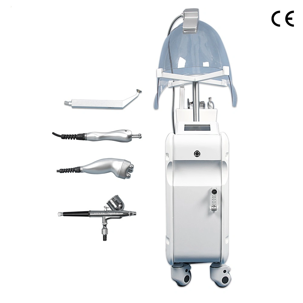 Dermabrasion Machine Maske Sauerstoff-Therapie Ausrüstung Neueste Sauerstoff-Jet-Maschine 6in1 Reinigung Haut Lifting Beauty Equipment