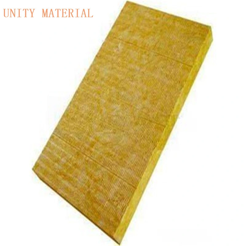 Aislamiento acústico Basalto de alta densidad resistente a fuego Roca mineral lana acústica Placa/Panel/ Slab