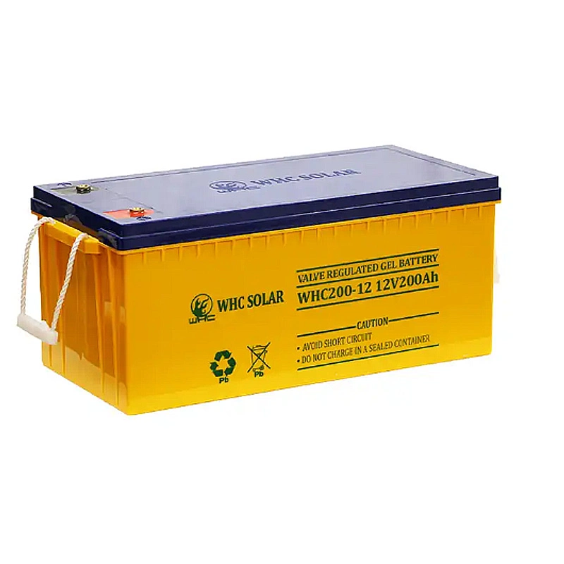 High quality/High cost performance  Life Long Gel Battery Suitable for Home Solar System 12V 200ah Lead Acid Battery 2 Years