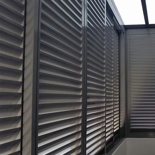 Aluminium Louver Profile Extruded Alu Blade/Blind Alum Shutter