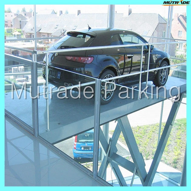 Car Electric Vertical Scissor Lift Platform Lowest Price for Sale