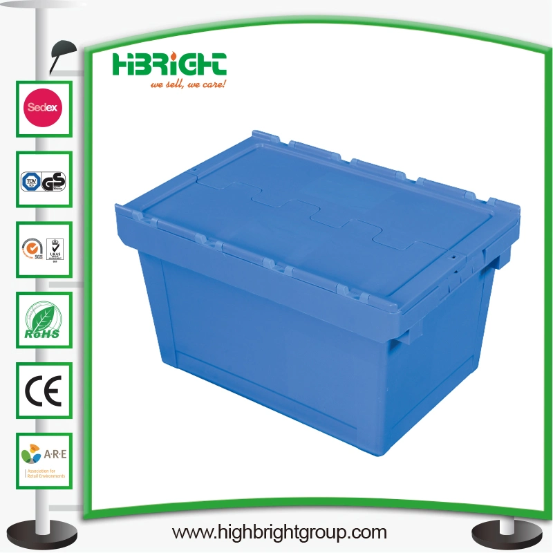 Nestable Stackable Crate Recycle Plastic Movable Turnover Container