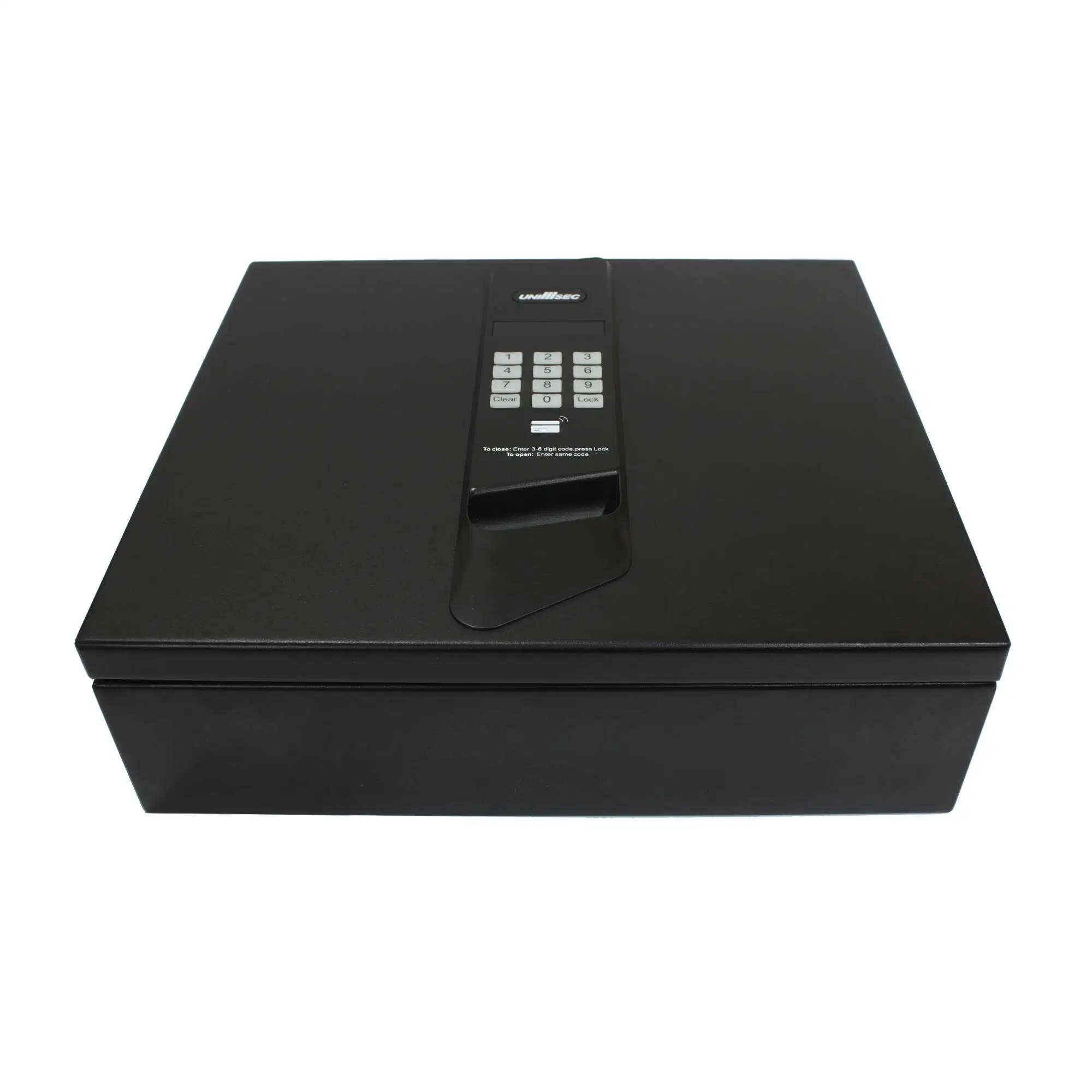 Hot Selling CE Electronic Safe Manual Top Opening Safe Box (USS-1240DFS-T)