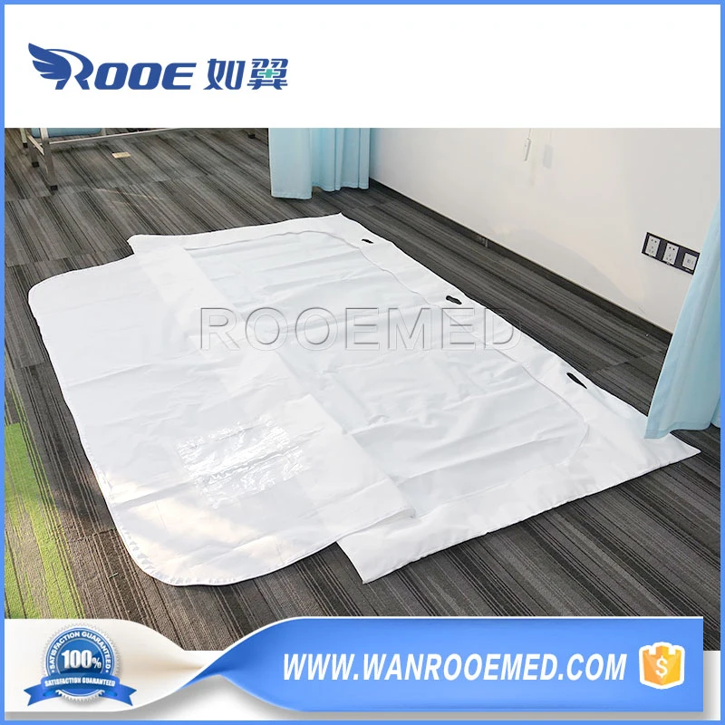 Funeral Supplies Customized Transparent Window Disposable Body Cadaver Bags for Coffin Mortuary Use