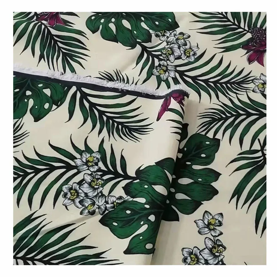 Good Quality Customized 100% Polyester Fabric Digital Printing for Clothing