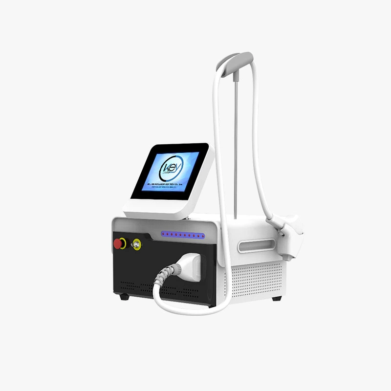 Incluso Keylaser rapidamente o Removedor de pêlos do corpo de refrigeração de gelo Rejuvenescimento da pele Salão de Beleza Equipamento