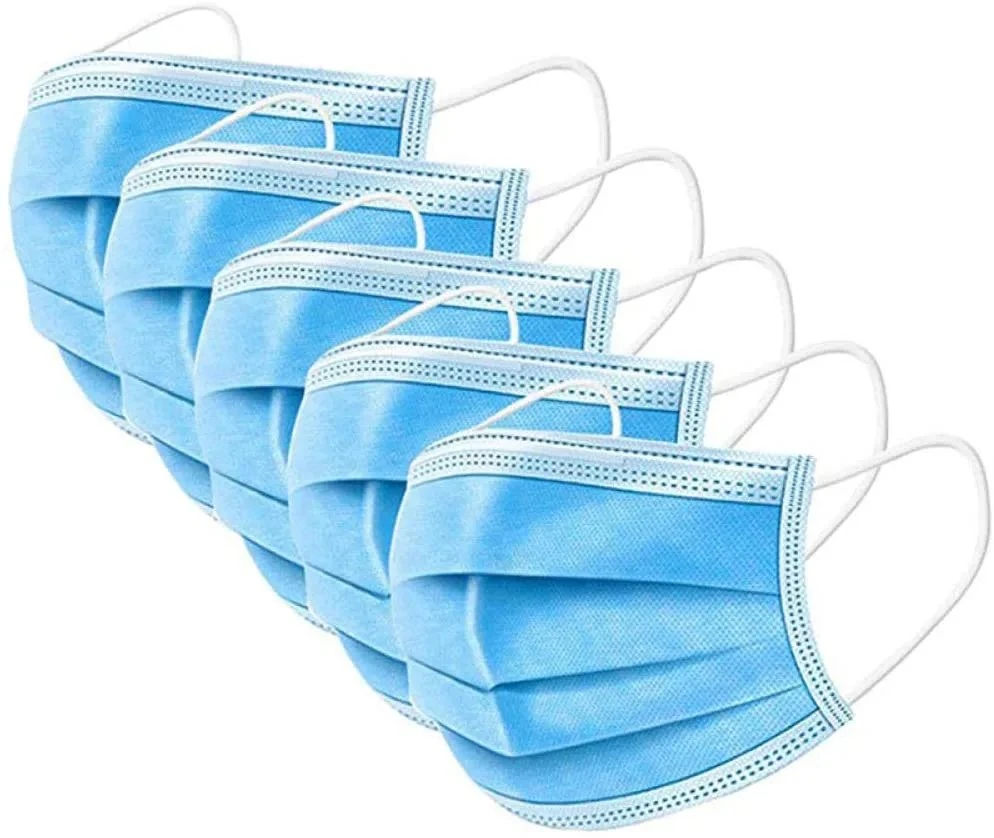 Quick Delivery 3ply Protective Disposable Face Masks Respirator