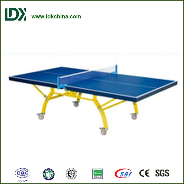 Double Table pliante Table de Ping Pang exercice pour la vente du matériel de fitness