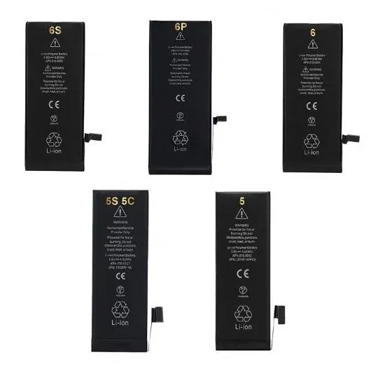 OEM original Marca Nuevo Mayorista/Proveedors batería para teléfonos móviles para iPhone Samsung LG Nokia HTC Huawei Xiaomi celular de litio Batterie Accu Akku Li-ion MSDS