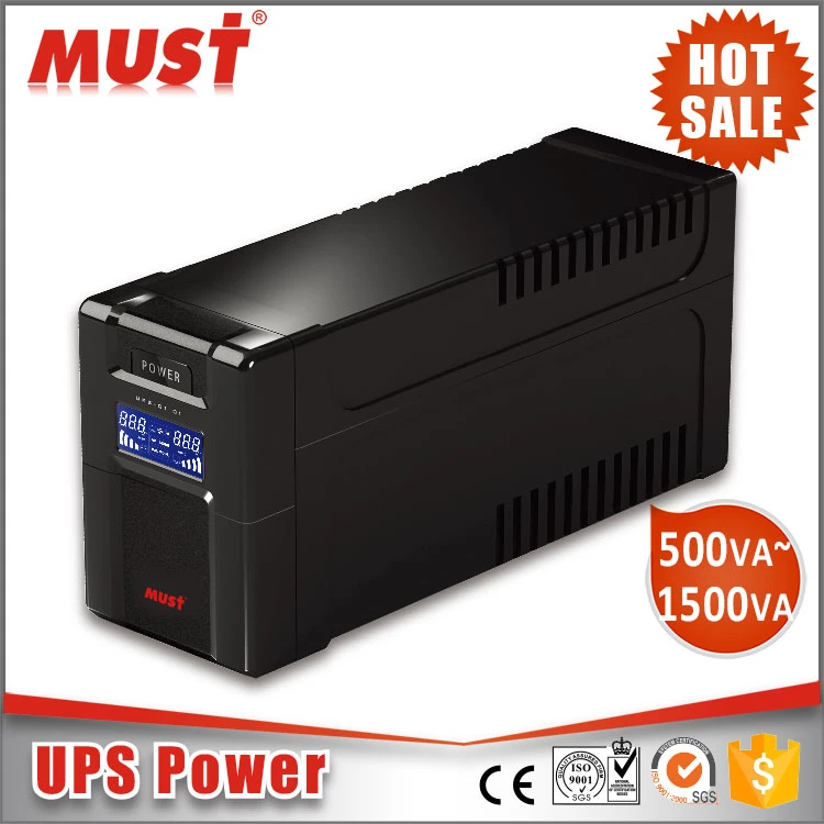 Must ISO9001 Factory Ce Standard 1kVA Sinewave Home UPS 1000va