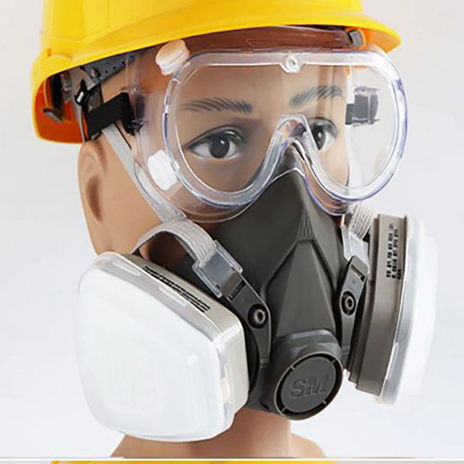 Factory Wholesale Price 1/2 Is a How Many Times to Use Battery Powered Half Mask Respirator with Low Price