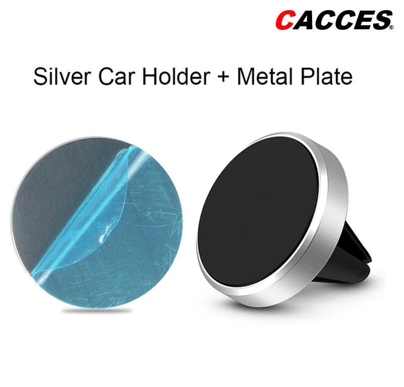 Cacces Magnetic Car Phone Holder Super Magnet Car Phone Mount Black Red Rose Silver Gold Air Vent Car Mount Universal Best Seller Cheap High quality/High cost performance E002pm