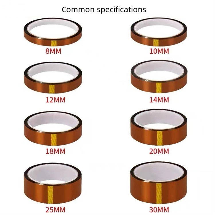 Jinzhi Insulation Heat-Resistant Masking Electrical Kapton Polyimide Pi Tape