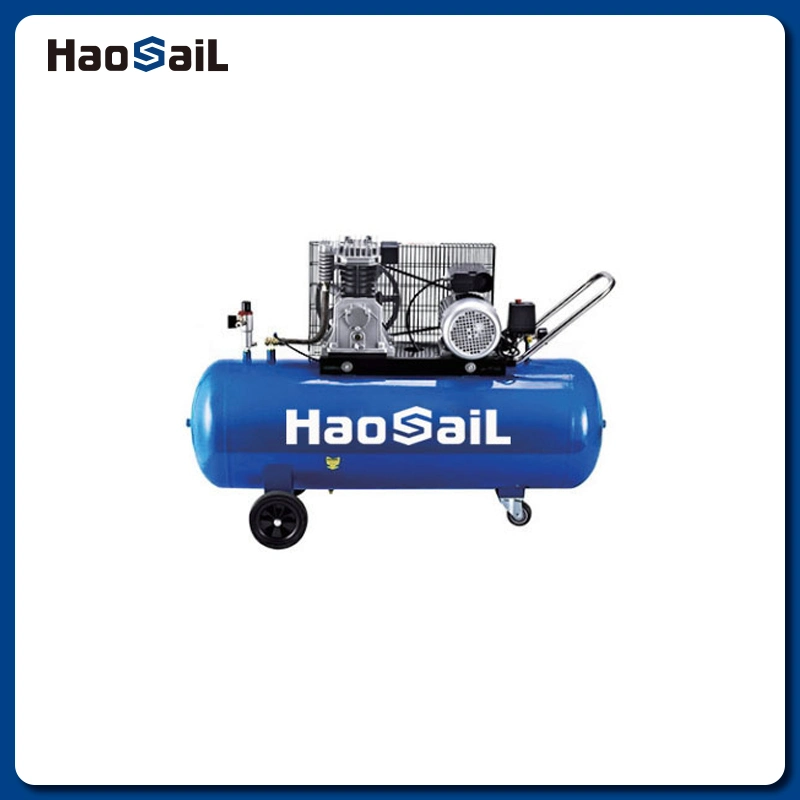 Haosail Belt Drive Piston Air-Cooled Air Compressor