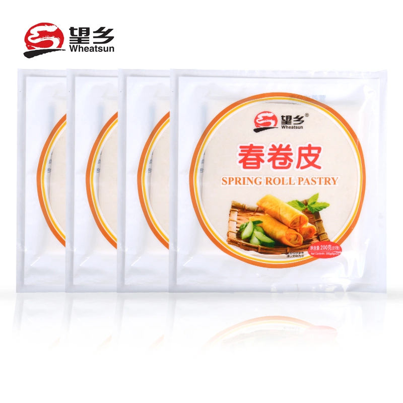 Fried Spring Roll Wrapper Convenient Snack Chinese Spring Roll Rice Wrapper Bagged