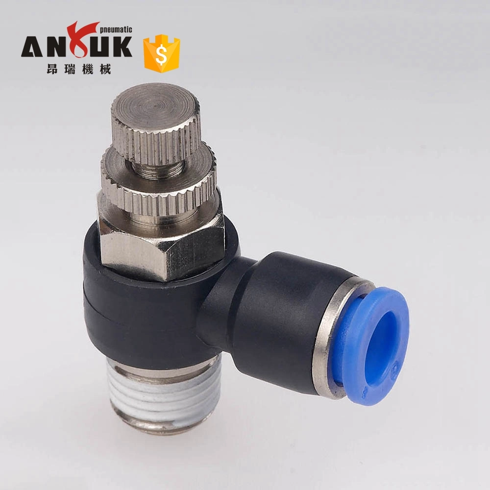 Jsc Air Valve Pneumatic Connector Flow Control Fitting