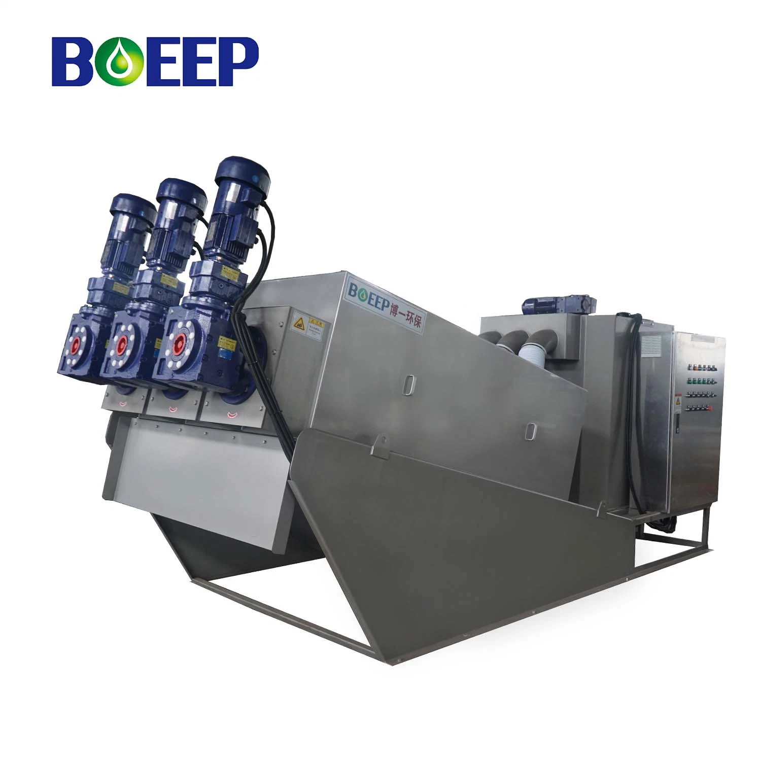 Filter Press Unit Stainless Steel Material in Wastewater Process