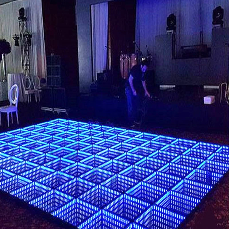 Best Selling Event Decor Infinity Mirror 3D LED Dance Floor