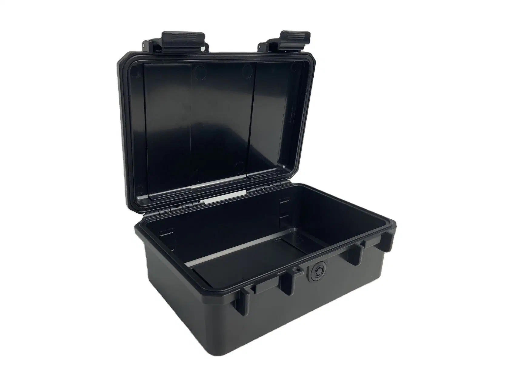 Caja de herramientas pequeña de plástico para micrófono/aparatos resistente al agua ABS 1813h