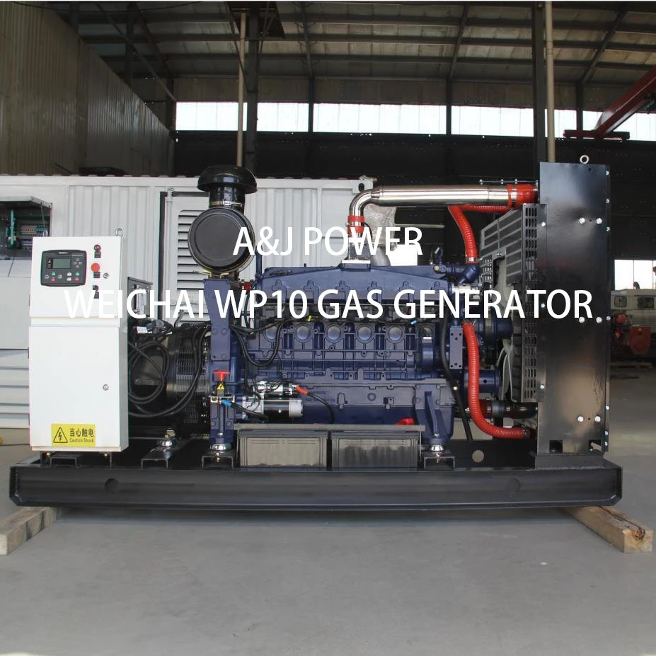 Weichai Wp10 Engine 150kw Natural Gas Generator with ISO9001 Approved