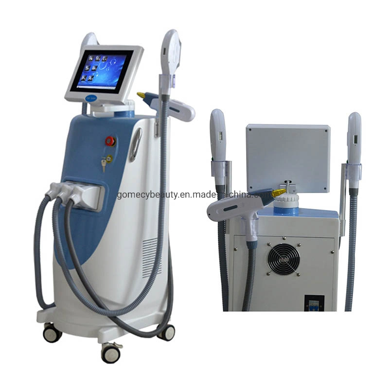 E-Light IPL RF RH ND YAG LASER Épilation rapide Rajeunissement de la peau et de tatouage dépose