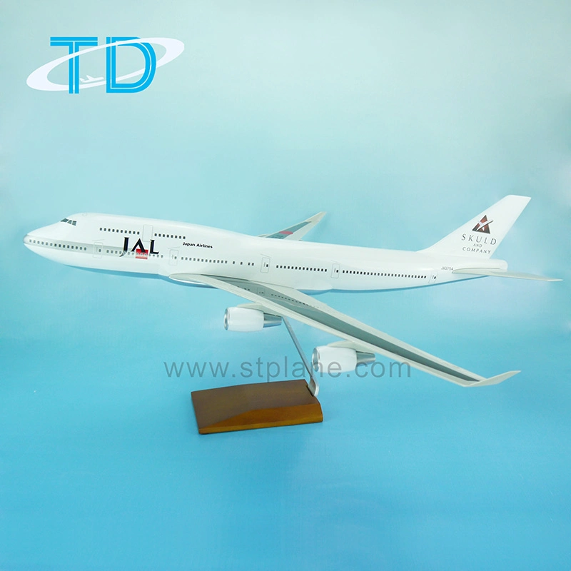 Scale Model Plane Boeing 747-400 Plane Model Jal