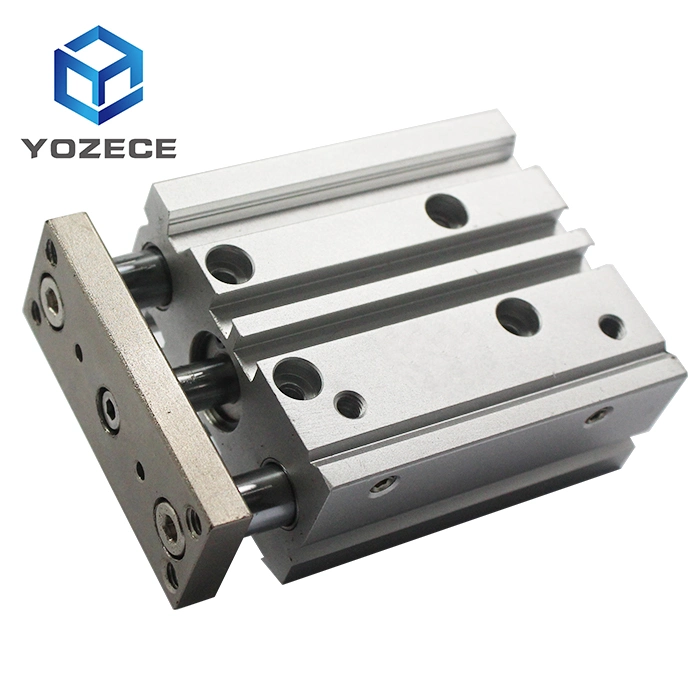 Double Acting Mini Standard Compact Guide Pneumatic Cylinder for Face Mask Machine