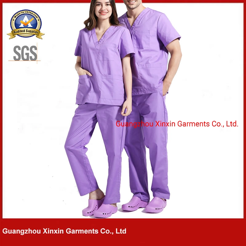 SPA Uniforms Women Workwear Beautician Scrubs Set Work Clothes Beauty Salon Tattoo Artist Uniform 2PCS Suit (H2288)