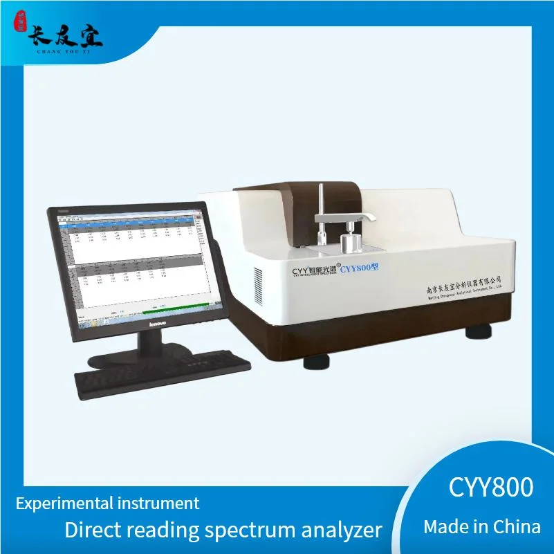 Spektrometer, Spark Spectrometer Metallelementanalyse