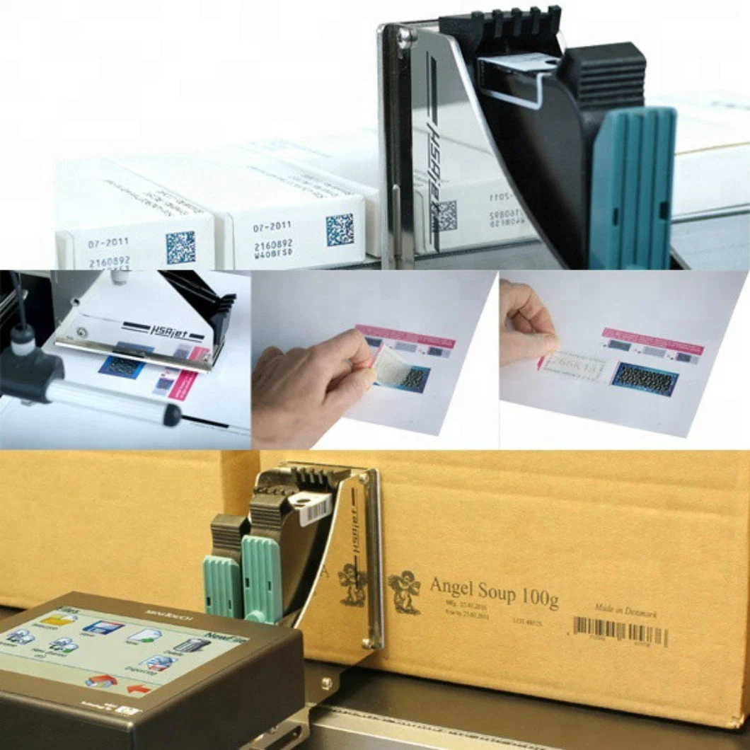 Portable Handheld Inkjet Coding Printer for Carton Boxes