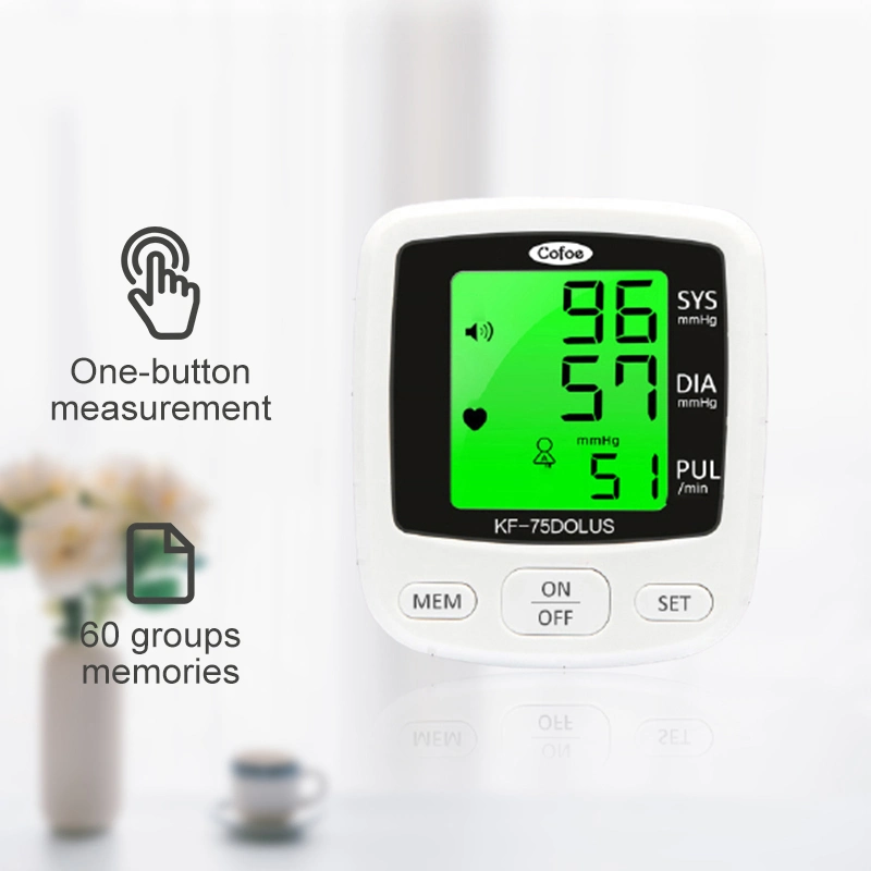 Electric Wrist Watch Blood Pressure Monitor