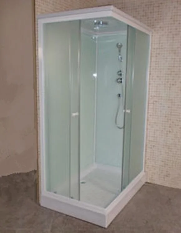 Venta caliente cuarto de baño ducha correderas de cristal Armario 80*80 Square 90*90