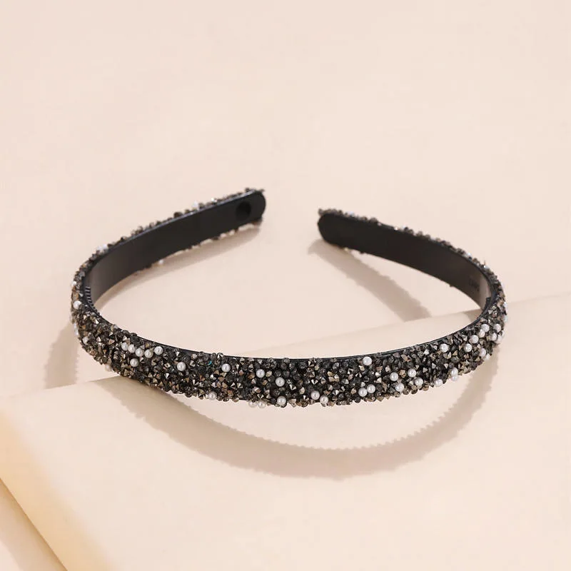 New Popular Baroque Style Colorful Crystal Fashionable Hair Band