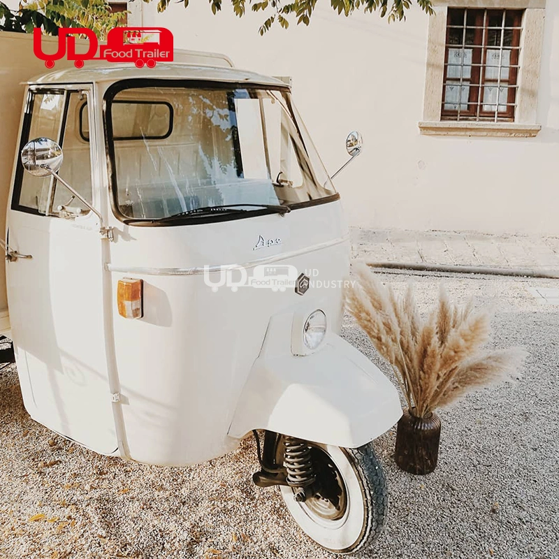 UD Hot Selling Fast Ice Cream Caravan Tricycle Fully Equipped Cheap Mobile Food Truck