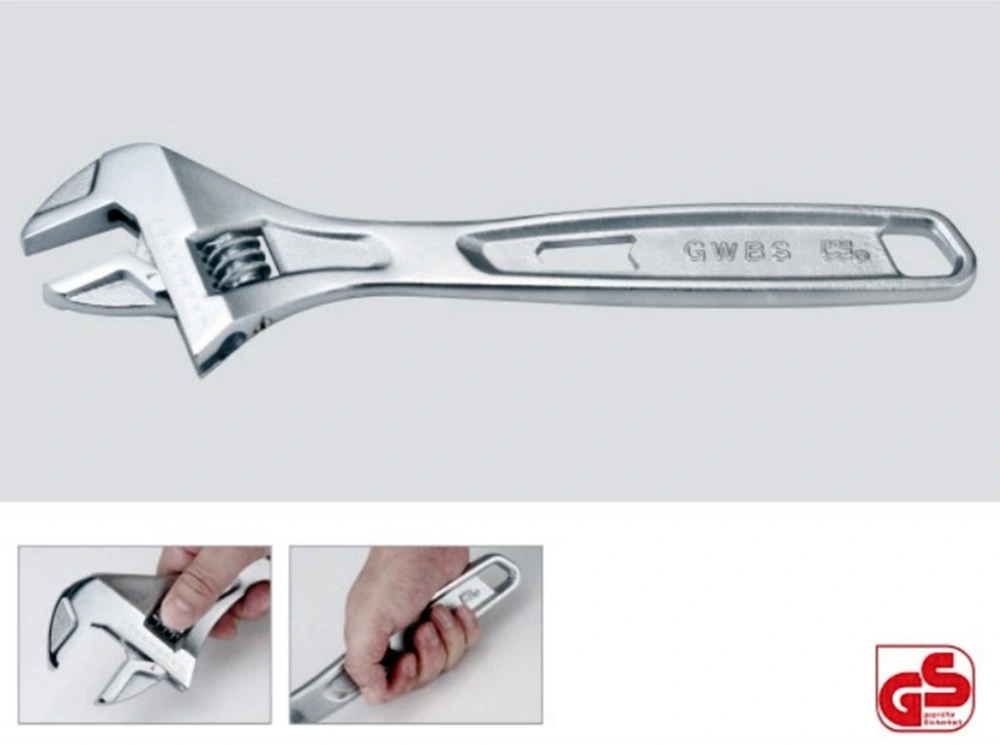 Great Wall Brand Promation 6&prime; &prime; - /12&prime; &prime; Heavy Duty Adjustable Wrench, JIS Standard Adjustable Wrench