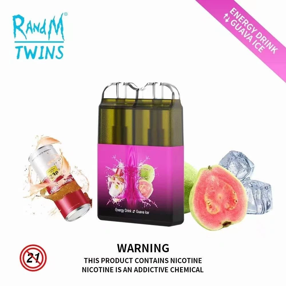 Disposable/Chargeable Randm Twins Vape Pen 3000 3000 Puffs with Rechargeable 750mAh Battery 11ml Mesh Coil 2 In1